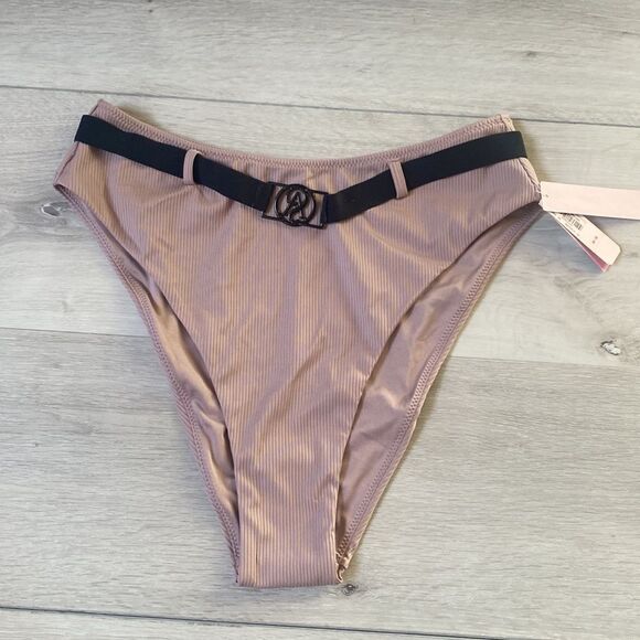 Victoria Secret Wild Wanderer Belted High-Waist Bikini Bottom M “NWT IN PKG” - Picture 5 of 7